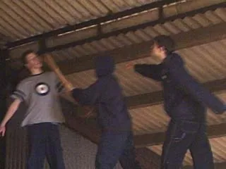 Old school free running and tricking.-7